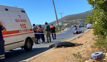 Bodrum’da motosiklet sürücüsü hafif ticari araçla çarpıştı: Genç sürücü hayatını kaybetti