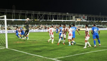 Bodrum FK ile Pendikspor maçı 1-1 berabere bitti