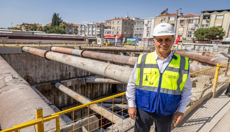 Buca Metrosu’nda yüzde 77’si tamamlandı: İzmir tarihinin en büyük projesi olacak