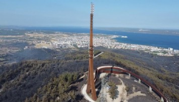 Çanakkale'de yaşanan 4 büyük yangında 5 bin 236 hektar ormanlık alan kül oldu