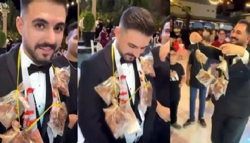 Damada altın yerine tavuk pirzola taktılar