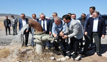 Dikili Jeotermal Isıtmalı Sera Organize Tarım Bölgesinde jeotermal su kuyusu açıldı