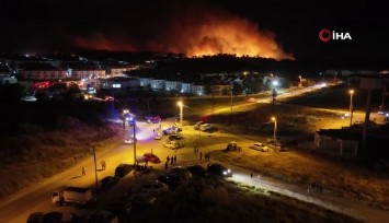 Edirne’de orman yangını: Alevlerin evlere sıçramasına ramak kaldı