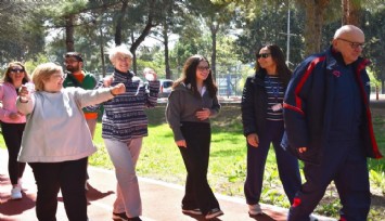 Ege'nin genç ve yaşlıları buluştu: Türkiye'de bir ilk...'Yaş Dostu Parkur'