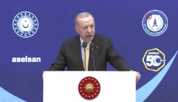 Erdoğan: 'Sistemler sistemi Çelik Kubbe ile hava savunmasında artık farklı bir klasmana çıkacağız'