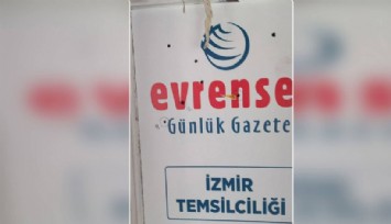 Evrensel Gazetesi'nin İzmir bürosuna silahlı saldırı