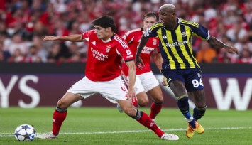 Fenerbahçe, Benfica'ya kaybetti, Şampiyonlar Ligi'ne veda etti