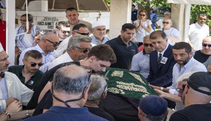 Foça’da hüzün: Nihat Dirim’in oğlu son yolculuğuna uğurlandı