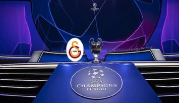 Galatasaray'ın Şampiyonlar Ligi'ndeki rakipleri belli oldu