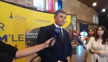 İzmir Büyükşehir Belediye Başkanı Cemil Tugay: Mavişehir'den, Gaziemir'e metroyu düşünüyoruz