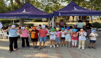 İzmir’de çocuklar için yaz tatili doyasıya eğlence ile geçiyor