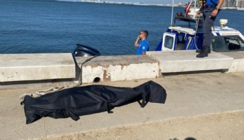 İzmir’de denizden çıkan cesedin gizemi çözüldü: Madde etkisinde denize düştüğü iddiası