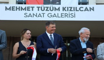 İzmir’de sanat dolu açılış: Kültürpark’ta Mehmet Tüzüm Kızılcan Sanat Galerisi hizmete girdi