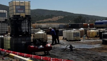 Kaçak akaryakıt toplama alanında patlama: 16 araç hasar gördü