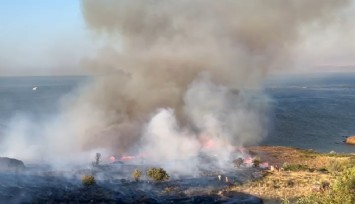 Karaburun'da ciğerlerimiz işte böyle yandı