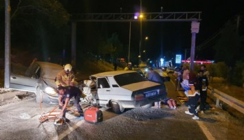 Manisa’da yürekleri ağza getiren kaza: 3’ü çocuk 7 kişi yaralandı