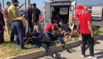 Manisa'daki ambulans kazasında 1 kişi hayatını kaybetti