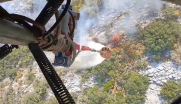 Muğla Seydikemer’de orman yangını: Makilik alanda başladı, ormanlık alana sıçradı