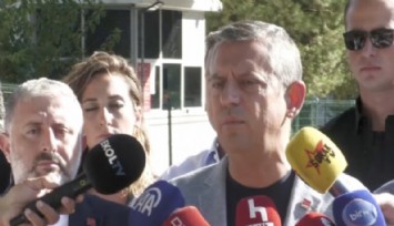 Özgür Özel Buca Cezaevi’ni ziyaret etti