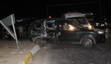 Salihli’de can pazarı: Kavşakta iki araç çarpıştı, 1 kişi hayatını kaybetti