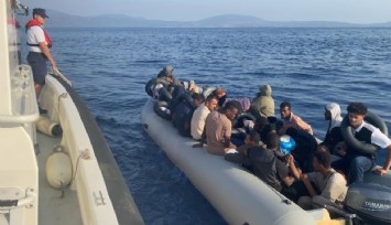 Seferihisar Açıklarında Operasyon: 6’sı Çocuk 42 Düzensiz Göçmen Yakalandı