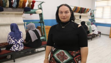 Sivas’ın motif halılarından sipariş eden 1 yıl bekliyor