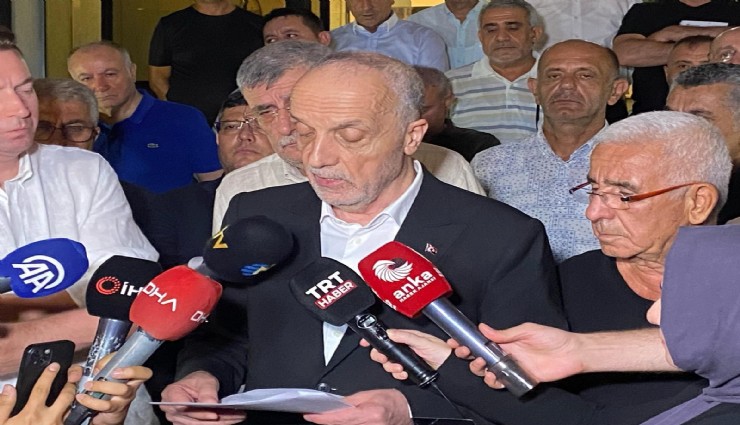 TÜRK-İŞ Genel Başkanı Atalay, kamu işçisi için verilen son zam teklifini açıkladı