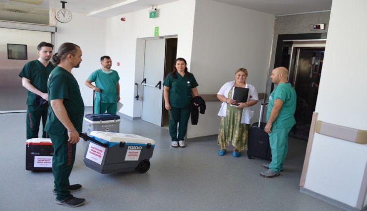 Uşak’ta bağışlanan organlar 3 hastaya umut oldu