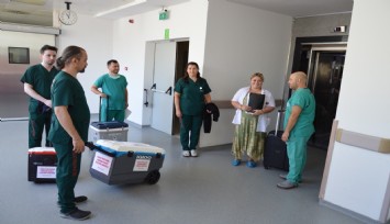 Uşak’ta bağışlanan organlar 3 hastaya umut oldu