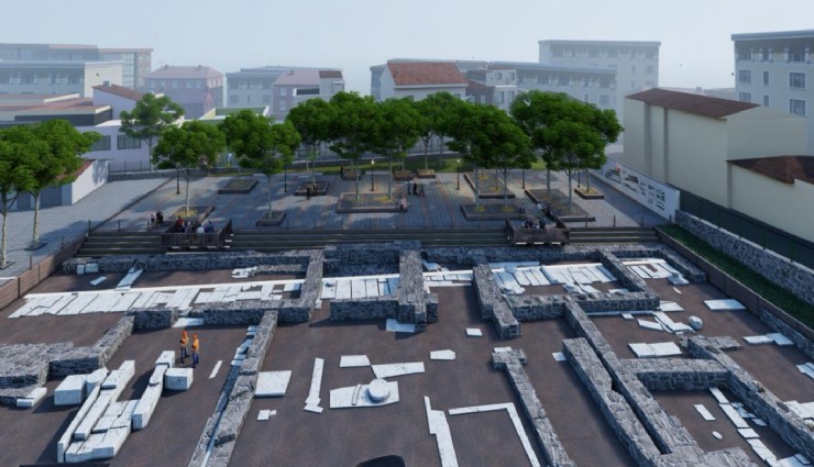 Altınpark Arkeopark Projesi için Konak Belediyesi’ne Bakanlıktan yetki