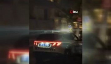 Avcılar’da polisten kaçan alkollü sürücü yakalanınca sevgilisine beddua etti