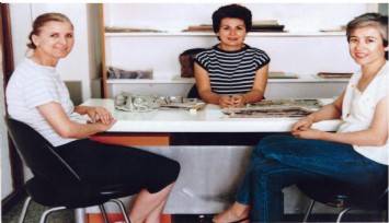 Basında üç kıymetli ablamız vardı..