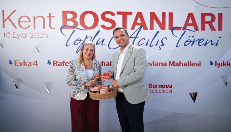 Bornova Kent Bostanları büyüyor, kadınların üretim alanı 6’ya ulaştı