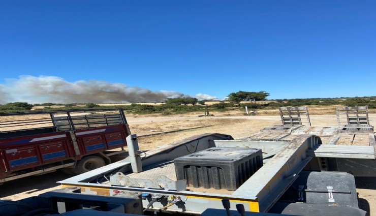 Çanakkale’de orman yangını