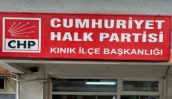 CHP Kınık’ta kongre günü: Merdim tek aday, Bodur listeye girmedi