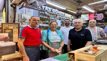 Doğu Perinçek Kemeraltı’nda esnafla buluştu: Çarşımıza ve esnafımıza sahip çıkacağız