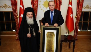 Erdoğan, Patrik Teofilos’u kabul etti: Müslüman ve Hristiyan mirası birlikte korunmalı