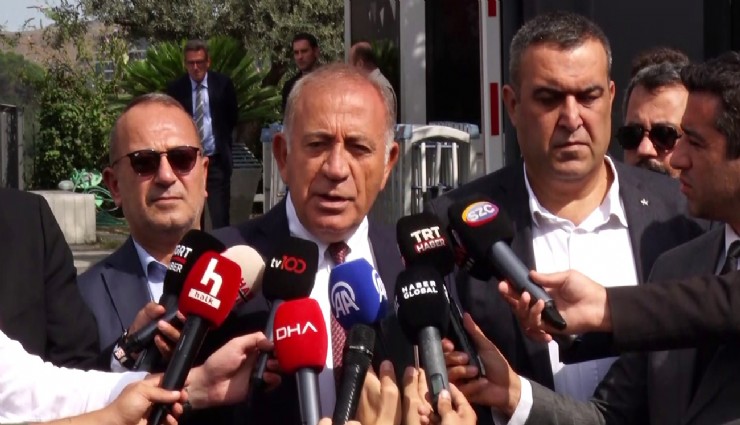 Gürsel Tekin CHP’nin Sarıyer’deki binasına geldi: 'Biz Aziz İhsanlara yenilmeyeceğiz'