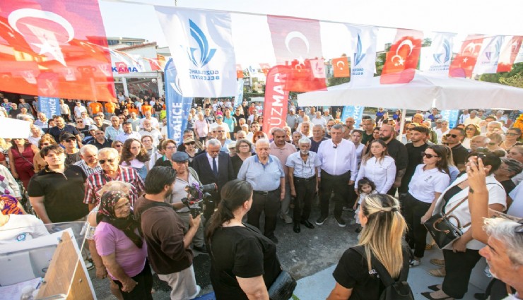 Güzelbahçe’nin 103. Kurtuluş Günü’nde Yalı Güzmar Market açıldı