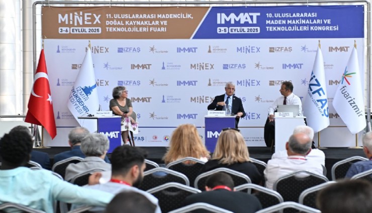 IMMAT Kongresi açılış oturumunda Madencilik ve Ekonomi konuşuldu
