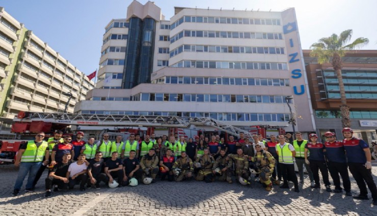 İZSU’da gerçeği aratmayan tatbikat