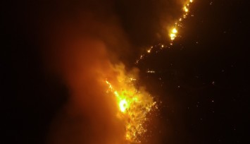 Kastamonu’da orman yangınları geceyi aydınlattı: Köylerde endişeli bekleyiş sürüyor