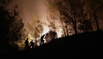Köyceğiz’de orman yangınına müdahale eden arazöz alevlerin içinde kaldı: 3 personel yaralı