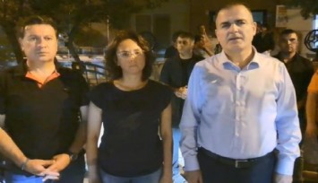 Muğla’da belediye başkanının ailesinin evine molotoflu saldırı: Vali Akbıyık'tan Başkan Aras'a destek ziyareti