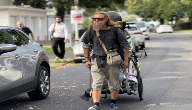 Norveç'ten Gazze'ye yürüyen Kim: 'Herkes Filistin halkı için en azından bir şey yapmalı'