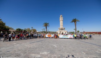 Sağlıklı yaşam ve temiz çevre için pedalladılar