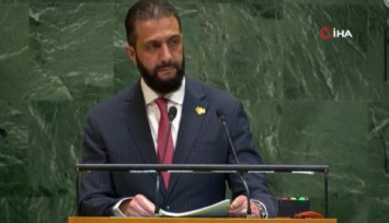 Şara, yaklaşık 60 yıl aradan sonra BM Genel Kurulu’na hitap eden ilk Suriye lideri oldu