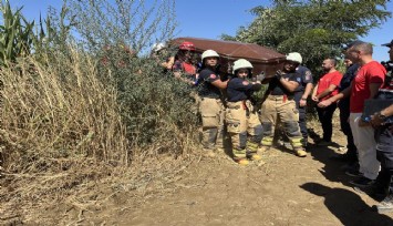 Torbalı'da düşen uçakta hayatını kaybeden pilotun cenazesi çıkarıldı