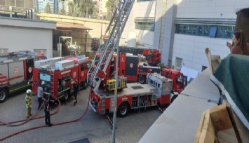 Torbalı Devlet Hastanesi’nde yangın paniği