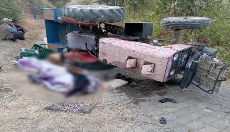 Traktör kazası can aldı: 1 kişi hayatını kaybetti